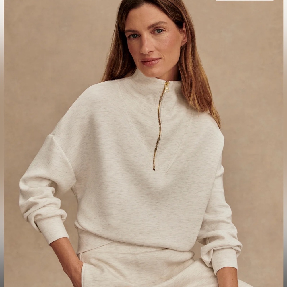 Varley Hawley Half Zip Sweater